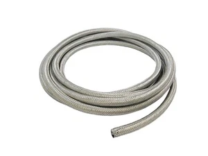 MOCAL 1/2" 13MM S100R6-8 OIL COOLER BREATHER COOLANT S/S BRAIDED HOSE PIPE NQ - Picture 1 of 2