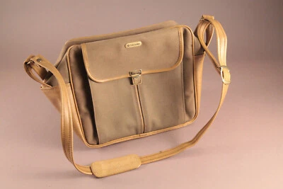 VINTAGE SAMSONITE CARRY ON LUGGAGE SHOULDER BAG TOTE GOLD  Canvas - Image 1 of 4