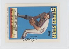 1988 Topps Super Star Sticker Back Cards Jose Lind Keith Hernandez Rookie RC HOF