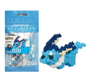 nanoblock - Vaporeon [Pokémon], Pokémon Series Building Kit (NBPM020) - Picture 1 of 1