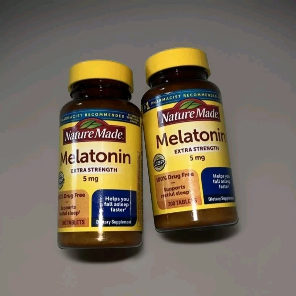 Nature Made Melatonin 5 MG Tablets 300 Count