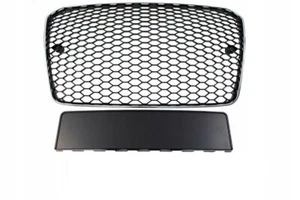 front sport grill for audi a5 8t rs-style chrome-black 2013-2016 M-4463 - Picture 1 of 3