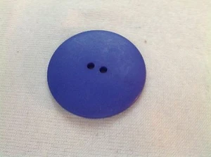 10 NUOVI BOTTONI 1 1/2 POLLICE BLU NAVY FINITURA OPACA/OPACA - Foto 1 di 2