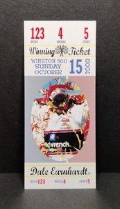2011 Press Pass Winning Ticket SP #WT57 DALE EARNHARDT Short Print NASCAR