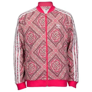 Adidas Originals Super Star Girls Track Jacket Multicolor-Real Pink cy2323 - Picture 1 of 2