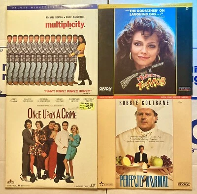 LASERDISC COMEDY LOT #1 4 FILMS MARRIED TO THE MOB MULTIPLICITY PERFECTLY NORMAL - Image 1 of 2