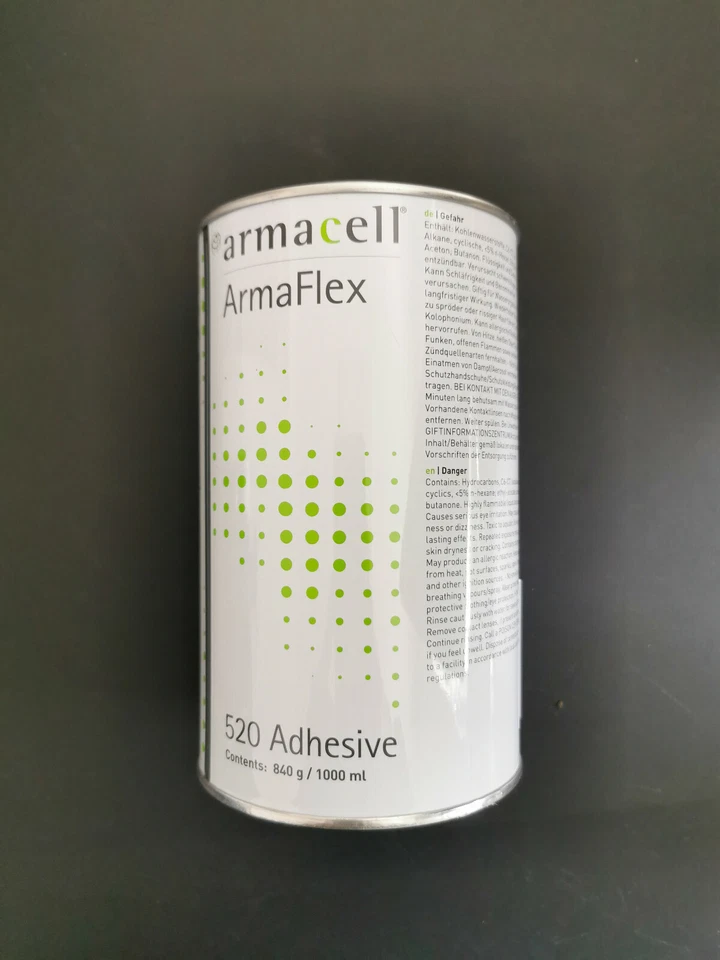 (32,99 EUR/l) 1,0 Liter Armaflex-Kleber 520 für Armaflex-Platten oder Schläuch - Bild 1 von 1
