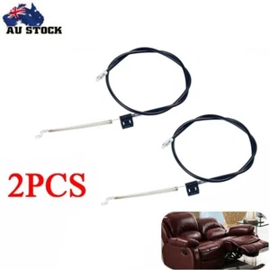 2x Sofa Cable Recliner Release Replacement for Couch Chair - Picture 1 of 5