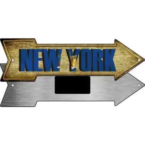 New York Neuheit 2,25"x8" Pfeil Magnet Kühlschrank Küche Haus Tür - Bild 1 von 2