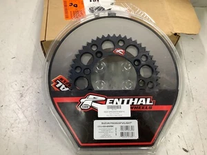 RENTHAL ULTRALIGHT REAR SPROCKET FOR YZ RM 80 85 48T 121U-428-48GPBK - Bild 1 von 1