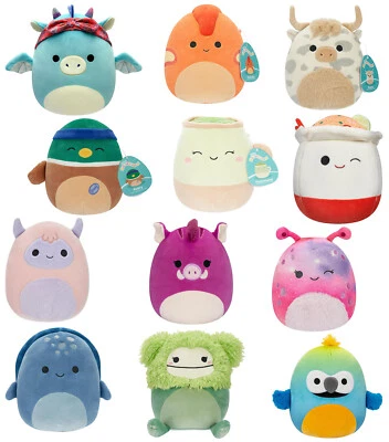JAZWARES AUSWAHL: Squishmallows Plüschtiere 19 cm - Serie 17 - Weiches Stofftier Kellytoy