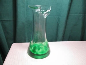 Princ Czech Republic Vase Art Glass 10 3/4" Signed by designer - Picture 1 of 8