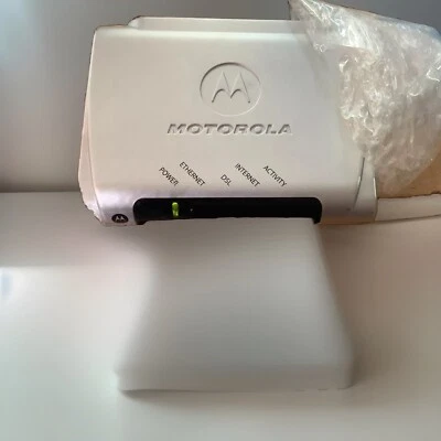 Motorola Genuine W2210-02-1022 High Speed Internet Modem w/DSL Filter - Image 1 of 4