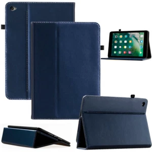 Premium Leder Schutzhülle Apple iPad 9,7" 2018 iPad 6 Tablet Tasche Hülle Cover - Picture 1 of 12