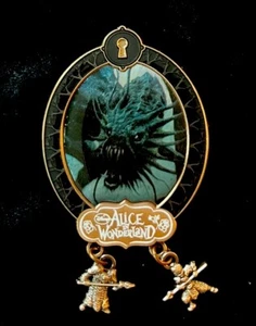 Disney Shopping Tim Burton Alice Wonderland Jabberwocky Soldier Pin LE 100 Rare - Picture 1 of 5