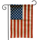 American Flag Burlap Garden Flag 12.5" x 18" Briarwood Lane