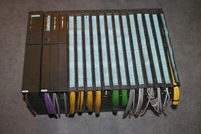 Conjunto Siemens Simatic s7-400 6ES7412-2XG04-0AB0 SM431 SM432 SM421 SM422 PS - Imagen 1 de 4