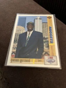 1991-92 UPPER DECK DIKEMBE MUTOMBO #3. SEE COMBINED OFFERS! - Picture 1 of 2