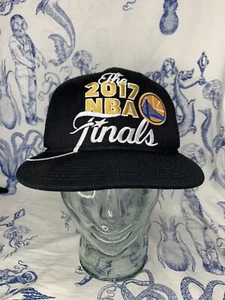 The 2017 NBA Finals Hat Adidas Golden State Warriors Snapback Ballcap (F1) - Picture 1 of 10
