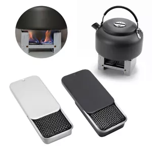 Mini Alcohol Stove Push-pull Box Camping Alcohol Stove Portable for Backpacking - Picture 1 of 24