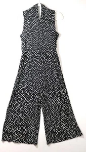 Sandra Darren Damen Polka Dot Overall - Größe 6 - schwarz - Bild 1 von 9