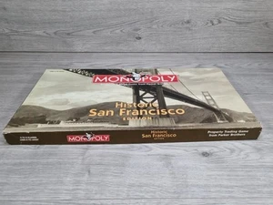 Monopoly Historic San Francisco Edition gioco da tavolo 1998 Hasbro RARO MANCANTE CARTA - Foto 1 di 13