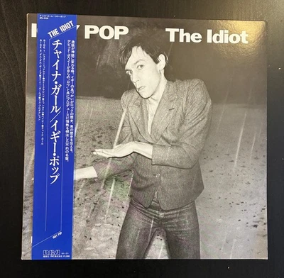 IGGY POP The Idiot 1983 LP JAPAN OBI Lou Reed STOOGES David Bowie RARE! - Image 1 of 4