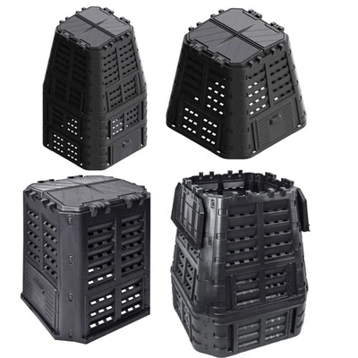 360L 480L 740L 1000L Gartenkomposter Komposter Kompostbehaelter Kompostierer Neu - Bild 1 von 4