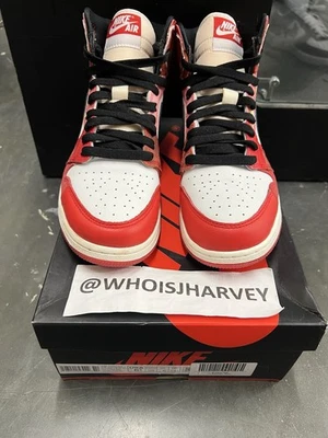 Air Jordan 1 High OG Spider-Man Across the Spider-Verse Size 6.5Y DV1753-601 - Image 1 of 4