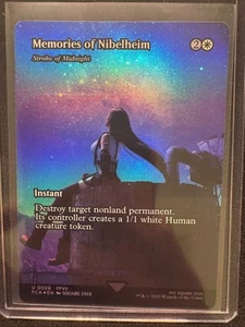 Magic The Gathering: Stroke of Midnight (Memories of Nibelheim) (FOIL) - CASI NUEVO - FANTASÍA FINAL - Imagen 1 de 2