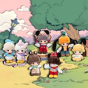 USA POP MART Dimoo World x Disney Series Blind Box Vinyl Plush Keychain - Picture 1 of 16