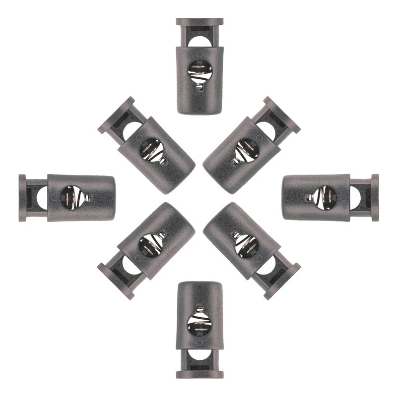 Cerraduras de barril de cable con cabezal de plástico negro, paquete de 100 Foto 1 de 1