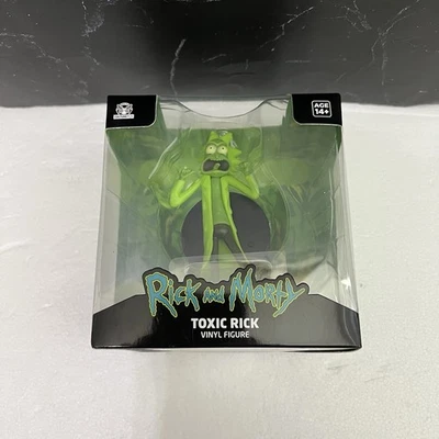 NEW WB CultureFly Adult Swim - Rick & Morty TOXIC RICK Vinyl Figure 4.5" Inch - Image 1 of 4