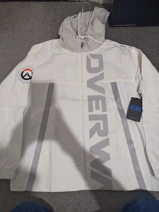 Overwatch 2 Canvas Jacke weiß mit Reißverschluss - Bild 1 von 5