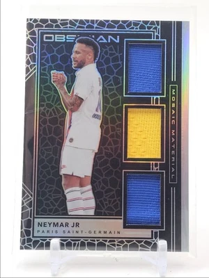 NEYMAR JR 2019 OBSIDIAN MOSAIC MATCH WORN PATCH /149  - Image 1 of 2