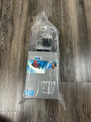 GoPro HERO4 Silver Action Camera - Brand New Never Opened Seal Boxed - Image 1 of 4