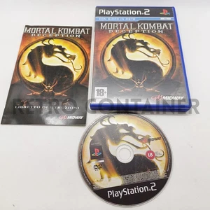 Vintage Game SONY PLAYSTATION 2 PS2 - MK Mortal Kombat Deception - Picture 1 of 1