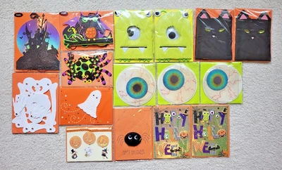 Lot of 16 PAPYRUS New Halloween Cards with Envelopes Greeting Cards Cute Spooky - Image 1 of 4