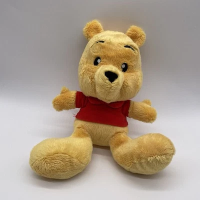 Disney 10" Winnie The Pooh bicho de pelúcia super macio Disney Store pés grandes - Imagem 1 de 4