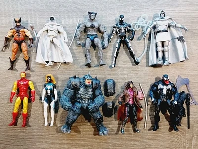 Marvel Universe 3.75 Figuras de Acción Lote Gambito Dr Doom Moon Knight Grey Beast  Foto 1 de 4
