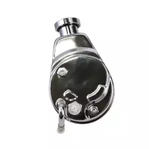 Saginaw P Series Power Steering Pump Chrome for GM - Picture 1 of 3