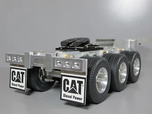 Custom Aluminum 3 Axles Dolly 5th wheel for Tamiya 1/14 R/C Semi Tractor Trailer - Picture 1 of 12