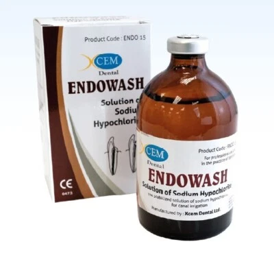 ENDOWASH •Stabilised solution of 3% (for dental root canal irrigation) 100ml - Image 1 of 2