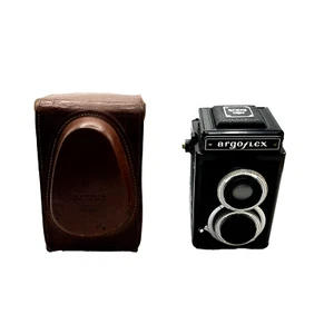 Cámara de colección Argoflex 620 años 40 caja de película Argus 75 mm F4,5 Anastigmat con estuche - Imagen 1 de 11