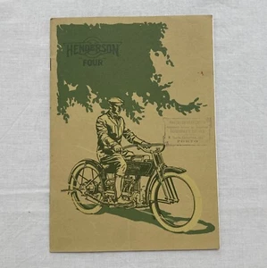 Vintage Henderson Motorcycles model F and G catalogue - Picture 1 of 9