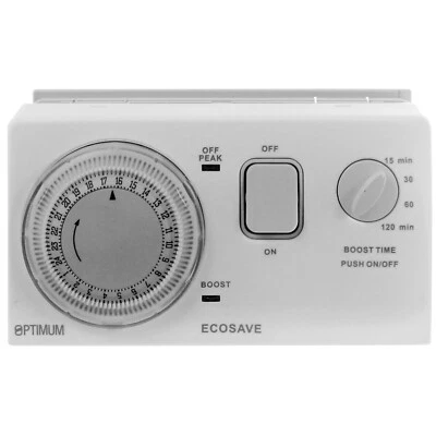 UNIVERSAL Economy 7 Timer Water Immersion Storage Heater Time Switch Boost - Image 1 of 4