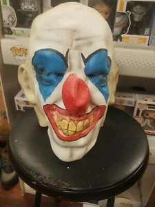 BALD CLOWN Halloween Horror Scary Evil Cosplay Adult Latex Mask - Picture 1 of 3