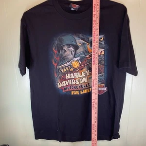 HARLEY DAVIDSON MOTORCYCLES For Life Men's Large New Orleans LA - Picture 1 of 8