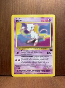 Mew - Pokemon Card - Black Star Promo 8 - Non-Holo - NM - Picture 1 of 2