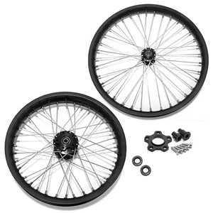 Ruota cerchi anteriore posteriore 21/19 per Beta Explorer per Apollo RFN E-Bike - Foto 1 di 15
